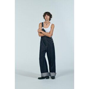 tara  Zara | Jeans | Zara Trf Women Jean Overalls Size Xs Blue